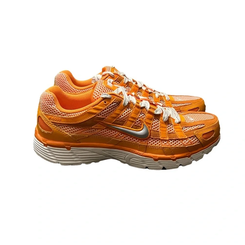 Nike P-6000 Premium Men's Shoes Kumquat Metallic Silver Sz 11 HQ3641 886 “NEW”